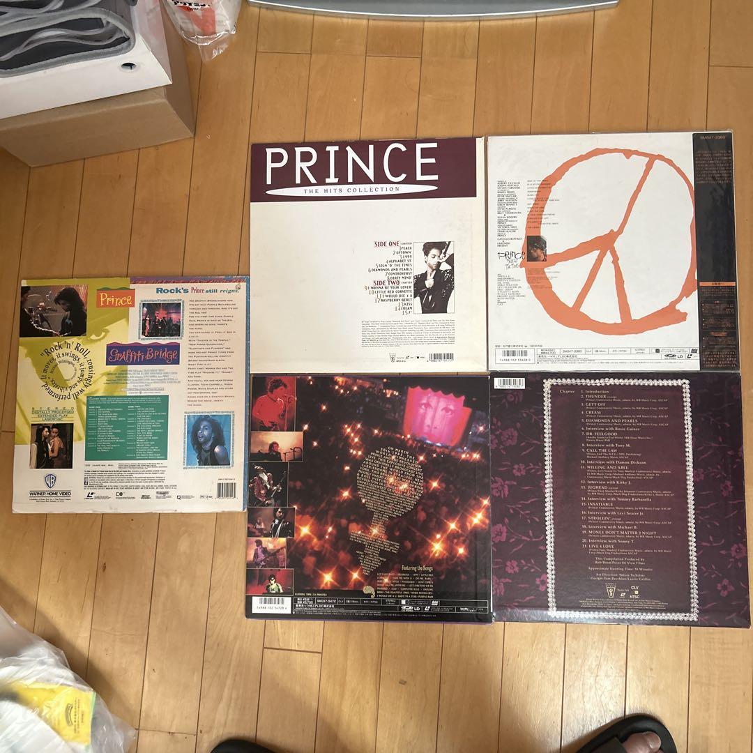 プリンス Prince LD レーザーディスク 5枚セット