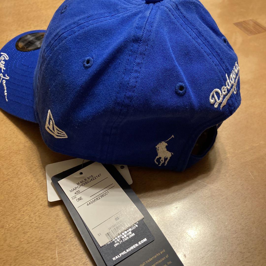 帽子 2025SS Ralph Lauren MLB Dodgers Cap Blue 2025ss Ralph Lauren MLB Dodgers Cap Blue