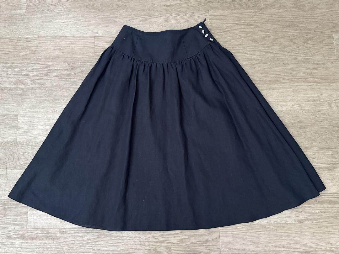 Rene♡フレンチリネンスカート
