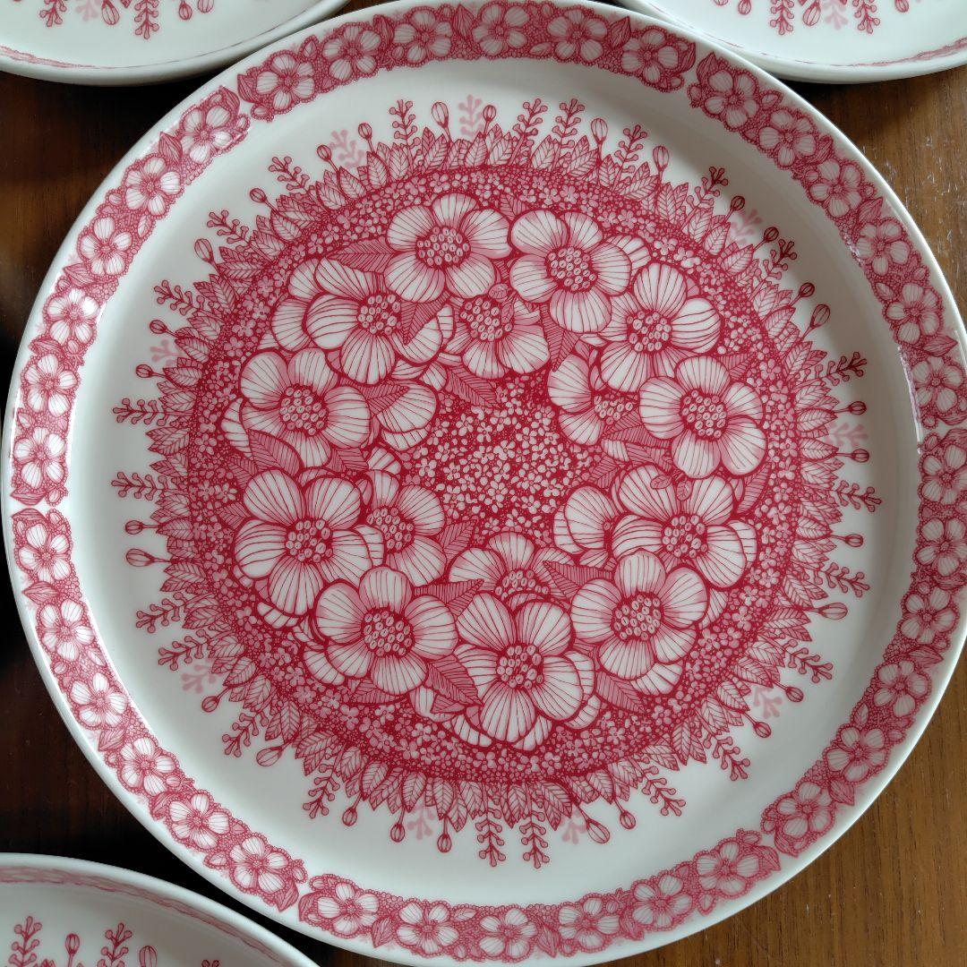 アラビア ARABIA フヴィラ Huvila プレート2サイズ　6点セット