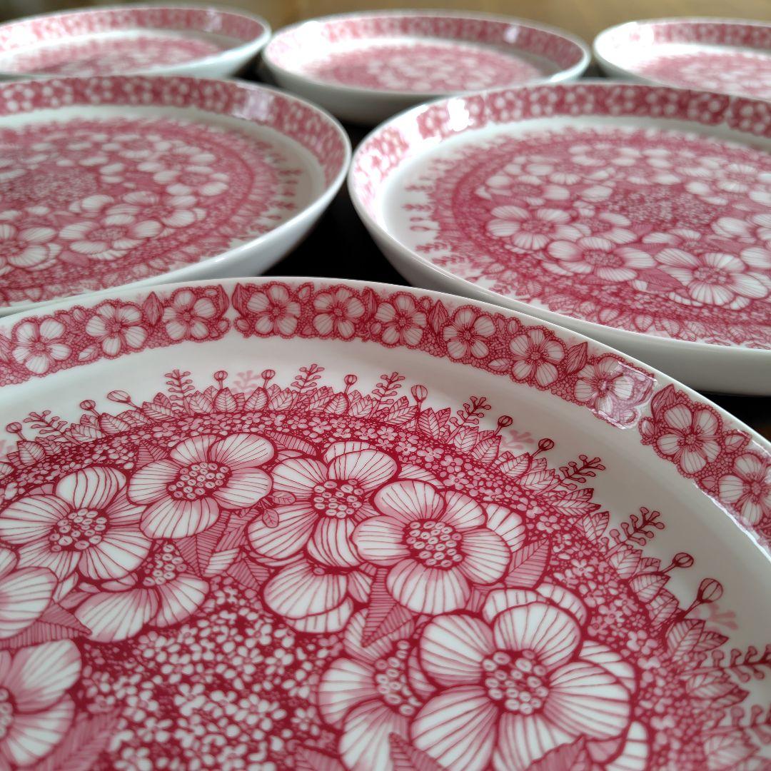 アラビア ARABIA フヴィラ Huvila プレート2サイズ　6点セット