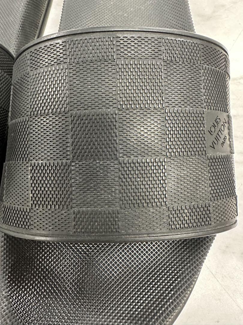 Louis Vuitton ブラック サンダル中古品　28cm