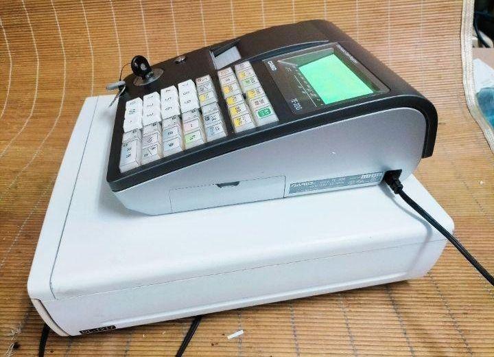 カシオレジスター　TE-300　フル設定無料　 送料無料人気機種　309228