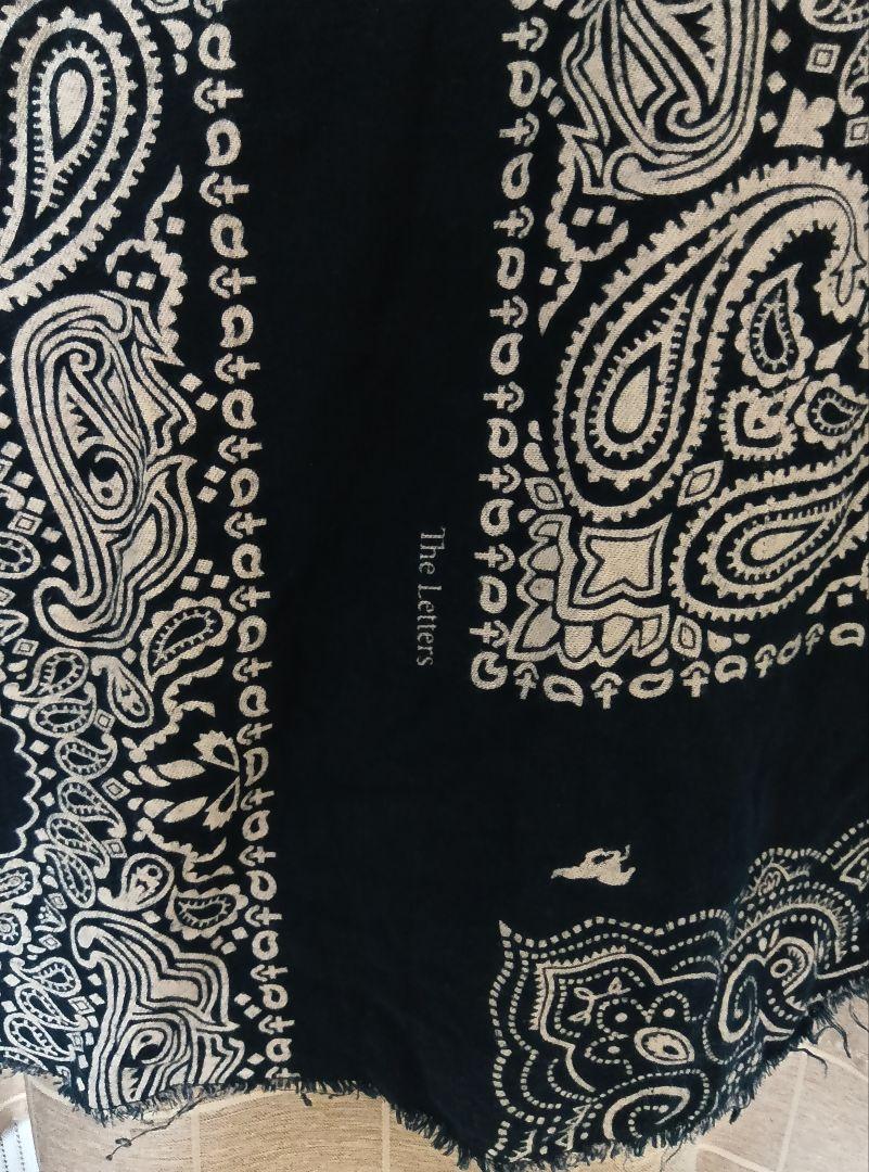 The Letters レターズ バンダナ ウェスタン シャツ bandana The Letters バンダナ柄 ウエスタンシャツ ペイズリー トップス