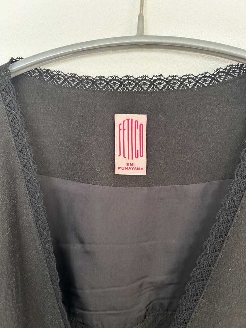 Fetico LACE-PANELED JACKET