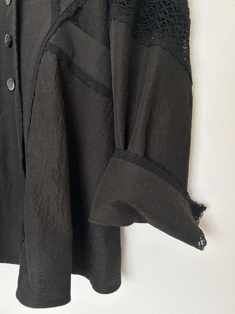 Fetico LACE-PANELED JACKET
