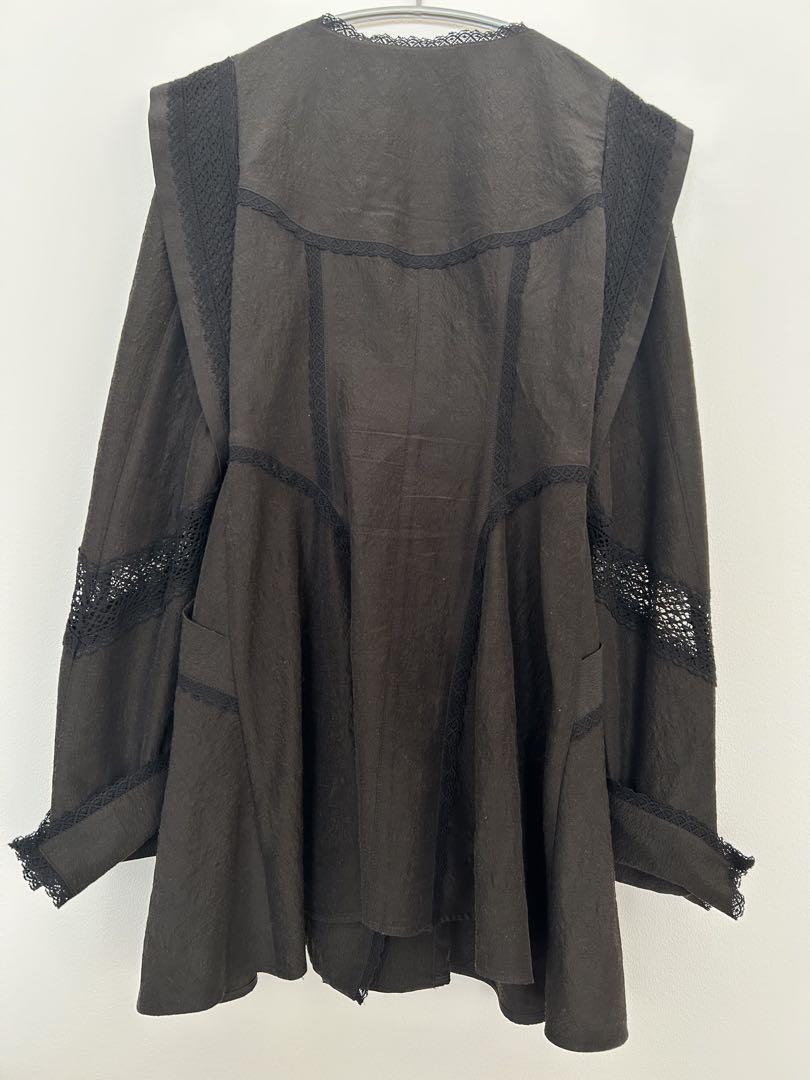 Fetico LACE-PANELED JACKET