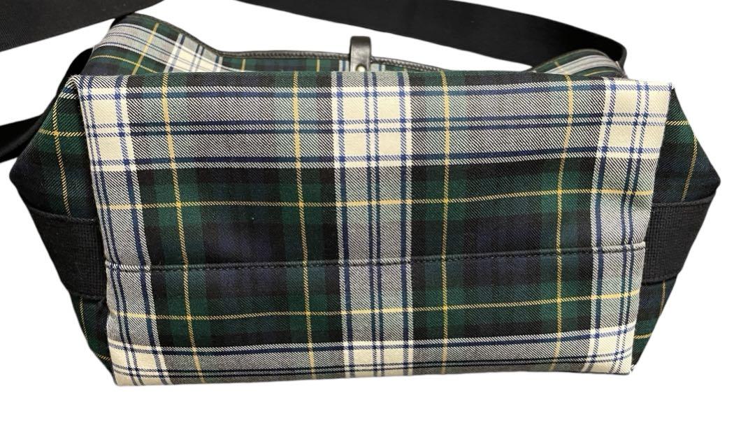 未使用級✨BRADY KINROSS Large：Tartan ショルダーバッグ