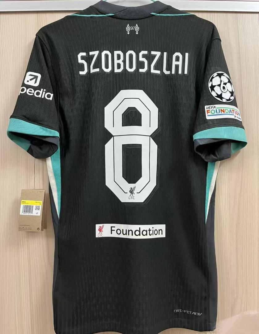 新品】24/25リバプール SZOBOSZLAI ユニフォーム 8番 - メルカリ