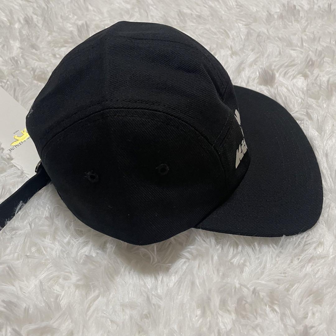 【正規品保証】新品 Maison Kitsune メゾンキツネ キャップ 黒 正規品保証】新品 Maison Kitsune メゾンキツネ キャップ 黒
