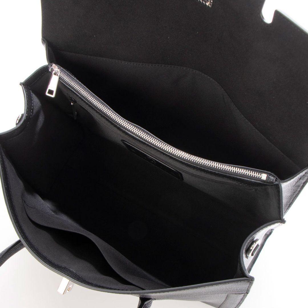 美品) FURLA フルラ VILLA M TOTE ストラップ付き