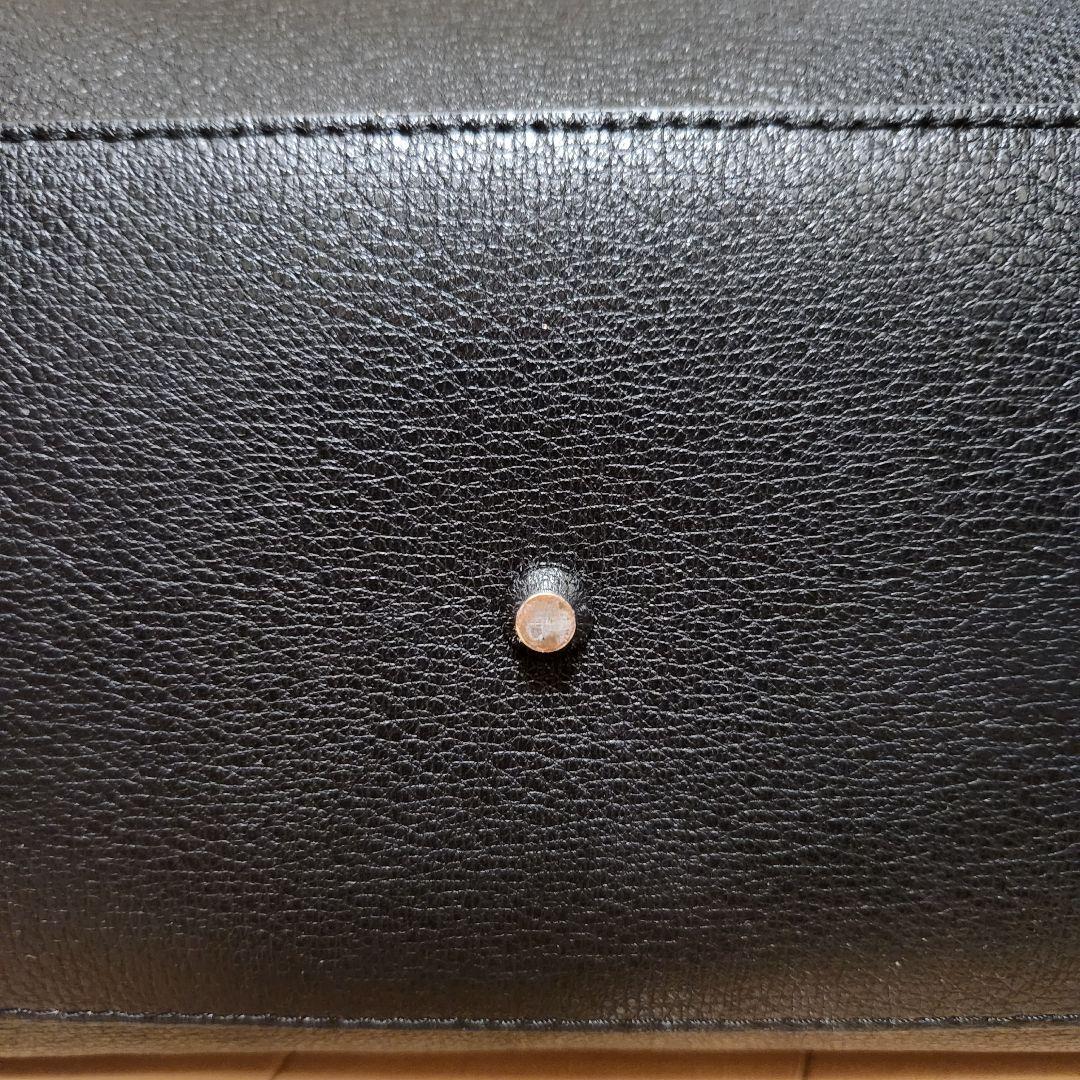 美品) FURLA フルラ VILLA M TOTE ストラップ付き