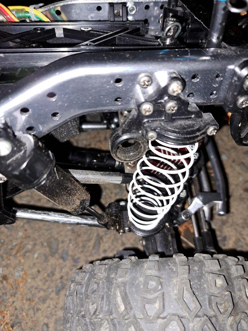 タミヤCRー01ランクル40+FJクルーザー4WS仕様