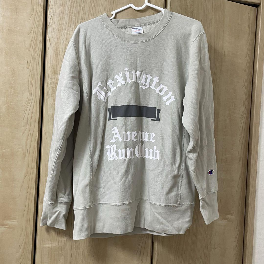 【美品】チャンピオンREVERS WEAVE ロゴトレーナー