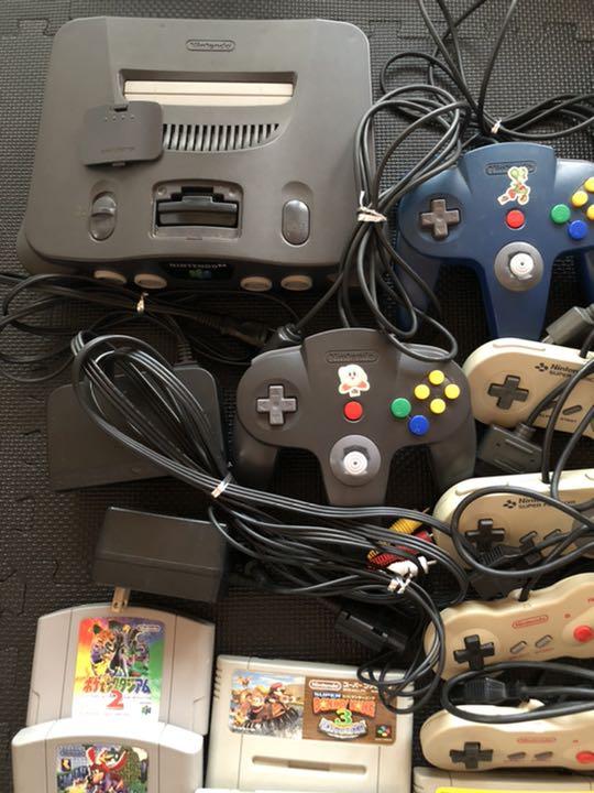 ファミリーコンピュータ スーパーファミコン 64 本体ソフト