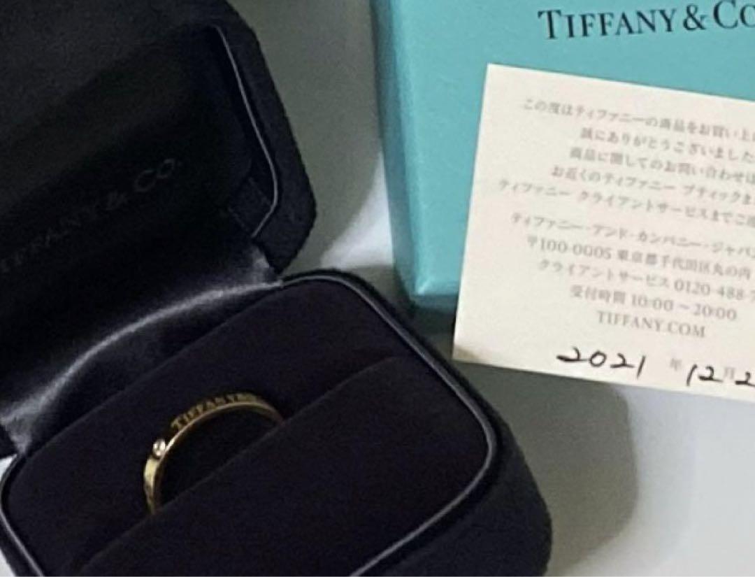 ティファニー　バンドリング　フラットタイプ　現行品