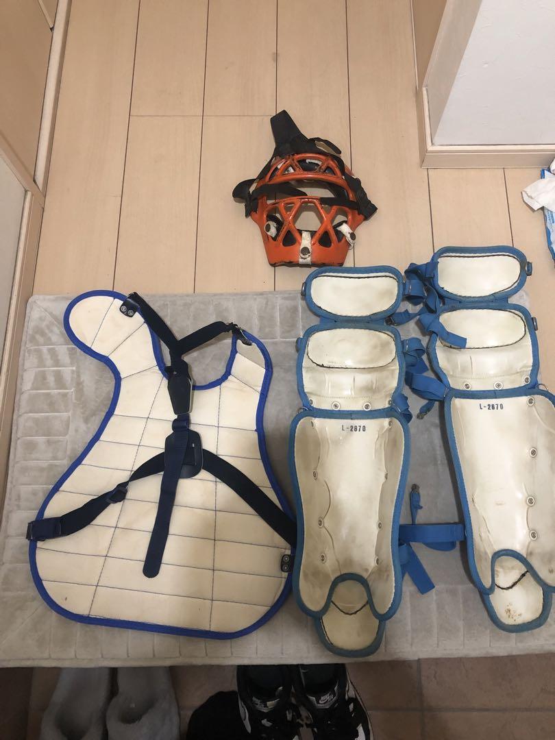 軟式キャッチャー防具一式セット