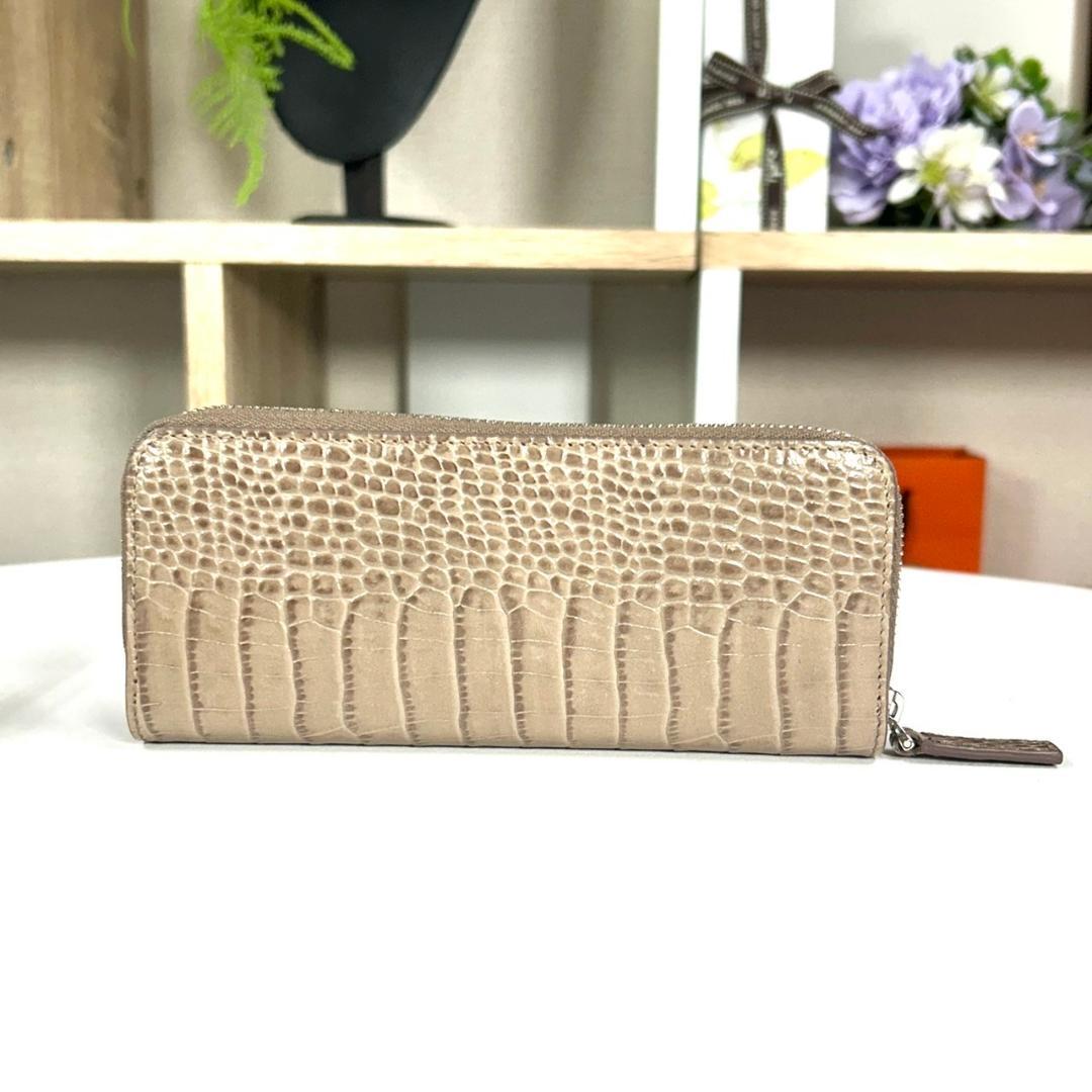 新品 Mont Blanc 2本差しペンケース 入手困難 クロコ
