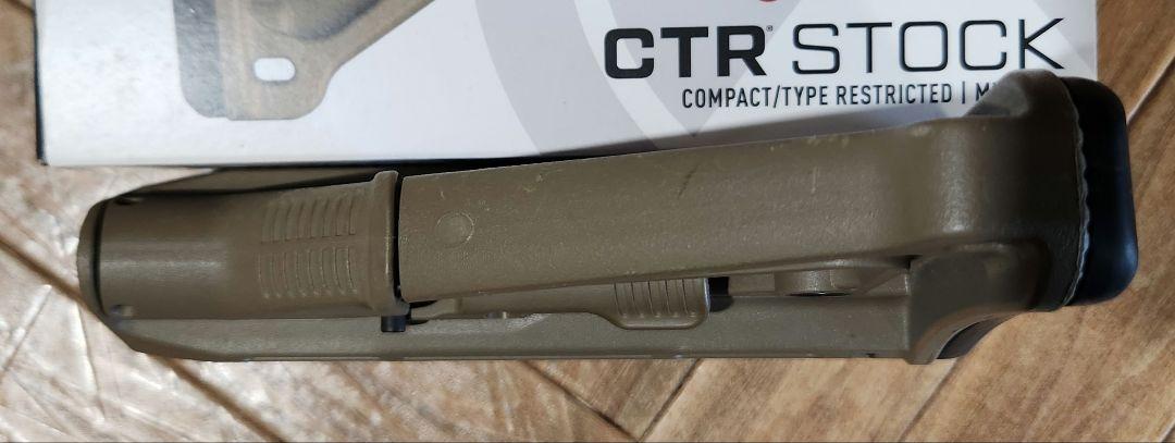 実物　MAGPUL　CTR ストック　FDE