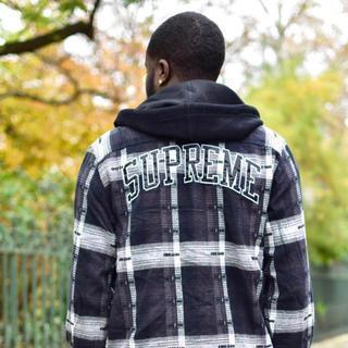 格安2022 Supreme シュプリーム フードネルシャツ L whOqZ-m72748113747 得価高品質