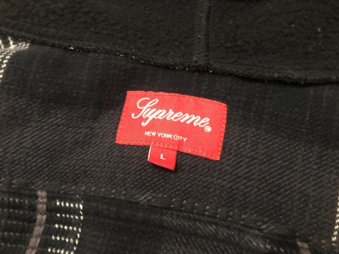 格安2022 Supreme シュプリーム フードネルシャツ L whOqZ-m72748113747 得価高品質