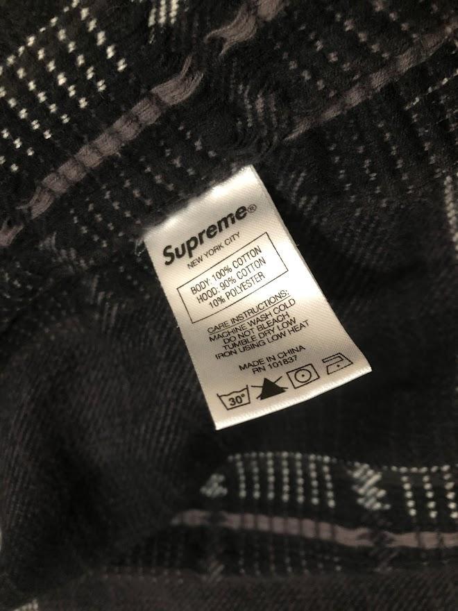 格安2022 Supreme シュプリーム フードネルシャツ L whOqZ-m72748113747 得価高品質