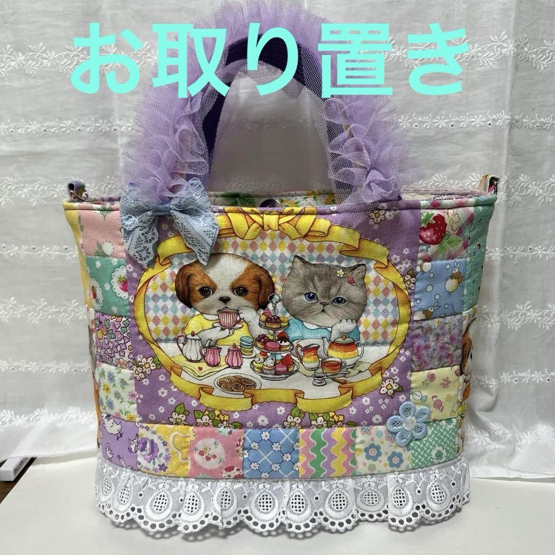 ハンドメイド　コヤンイサムチョン　マチ付きトートバッグ コヤンイサムチョン 横マチトートバッグ - メルカリ