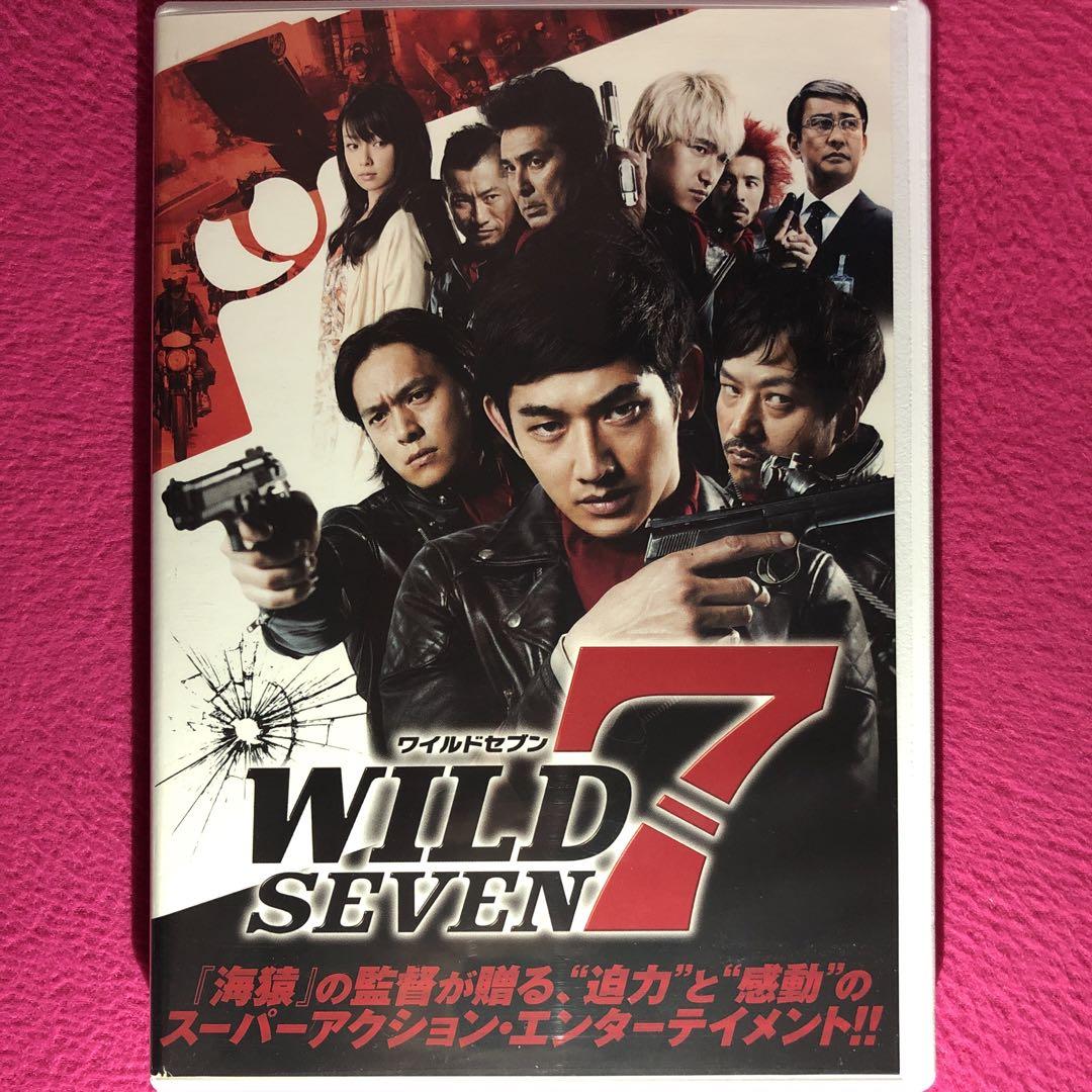 新品ケース交換済みワイルド7 DVD全5巻セット