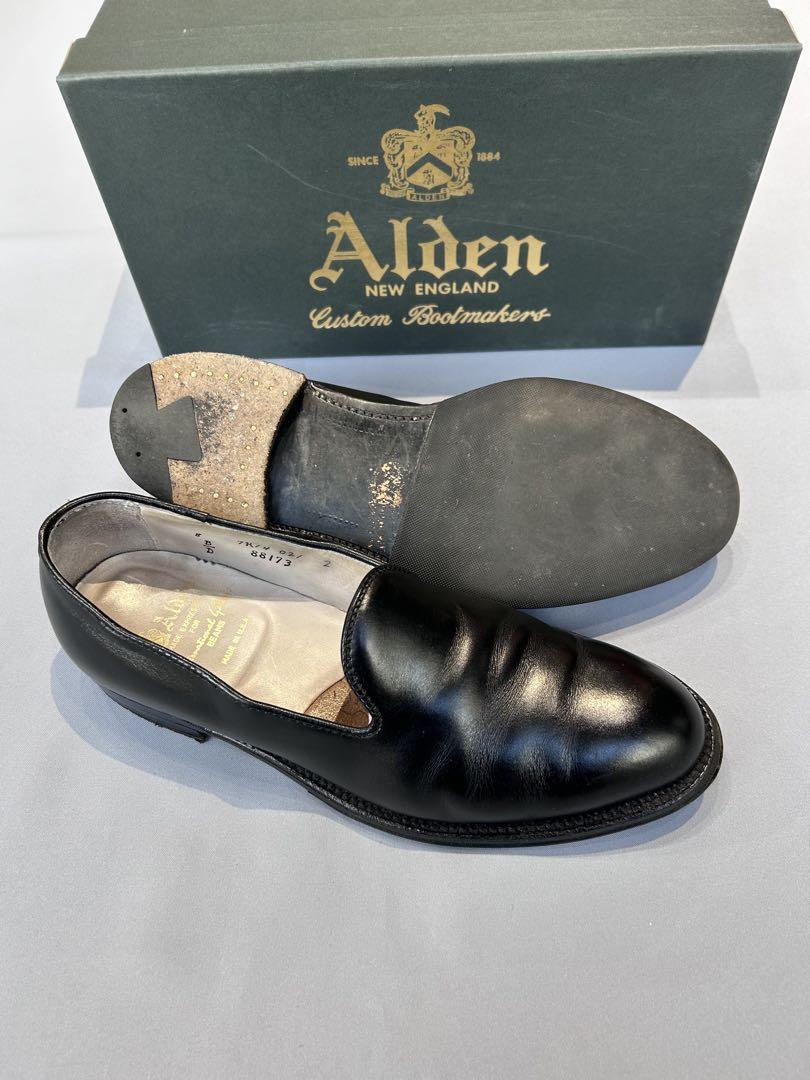 ALDEN BEAMS 別注 レザースリッポン