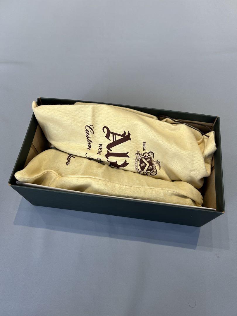 ALDEN BEAMS 別注 レザースリッポン