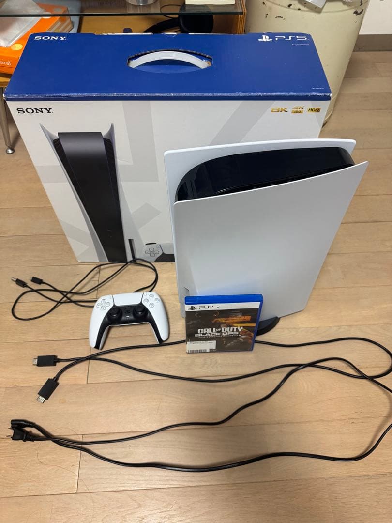 再現性のある ◆PS5 本体 CFI-1000A ディスクドライブ搭載モデル◆ bo6セットSONY コーディネート