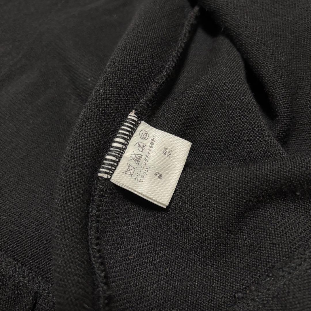 【全商品オープニング価格 特別価格】 美品 イッセイミヤケ 変形 カーディガン ブラック 黒 シルク トップス