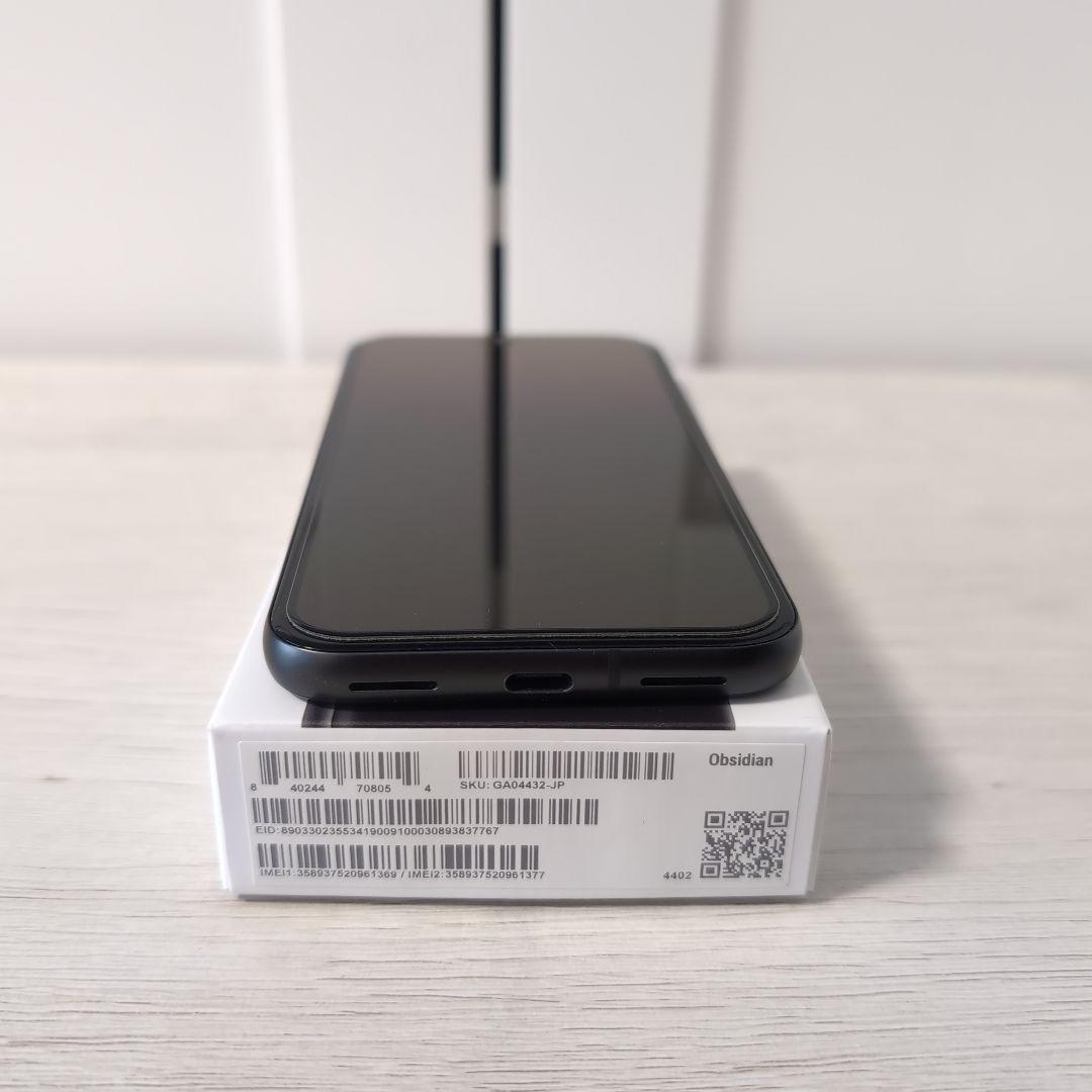 【超美品】Google Pixel8a 本体 Obsidian（黒）　値引き不可 超美品】Google Pixel8a 本体 Obsidian（黒） 値引き不可