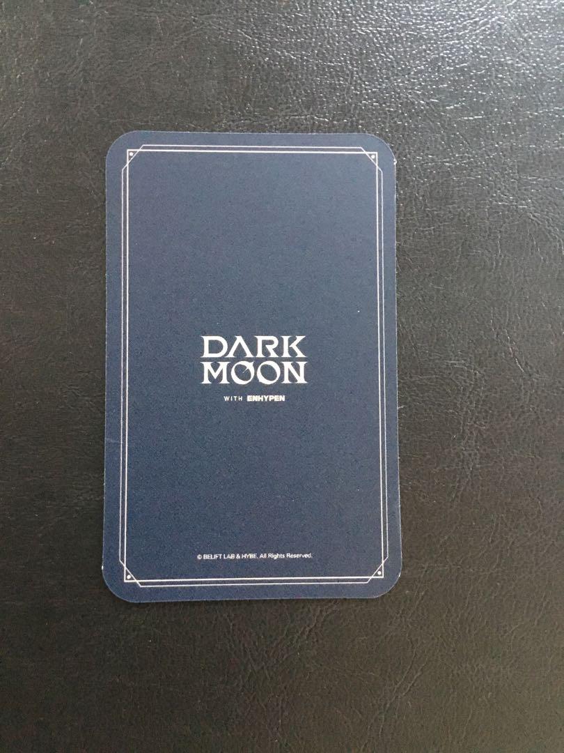 enhypen ジョンウォン ジャカ トレカ ダークムーン dark moon K
