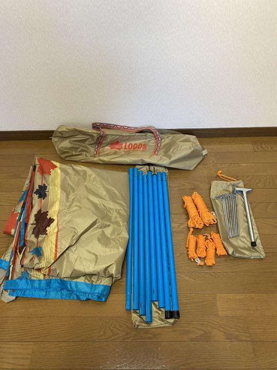 得価国産 ロゴス タープ LOGOS ナバホ Tepee ブリッジヘキサタープ-AE 4DCKi-m72754524682 定番人気安い