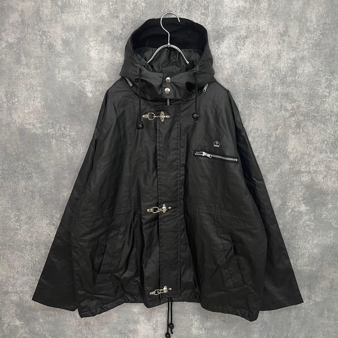 希少EURO古着　VINTAGE PVC素材　ファイヤーマンジャケット　消防服 PVC素材