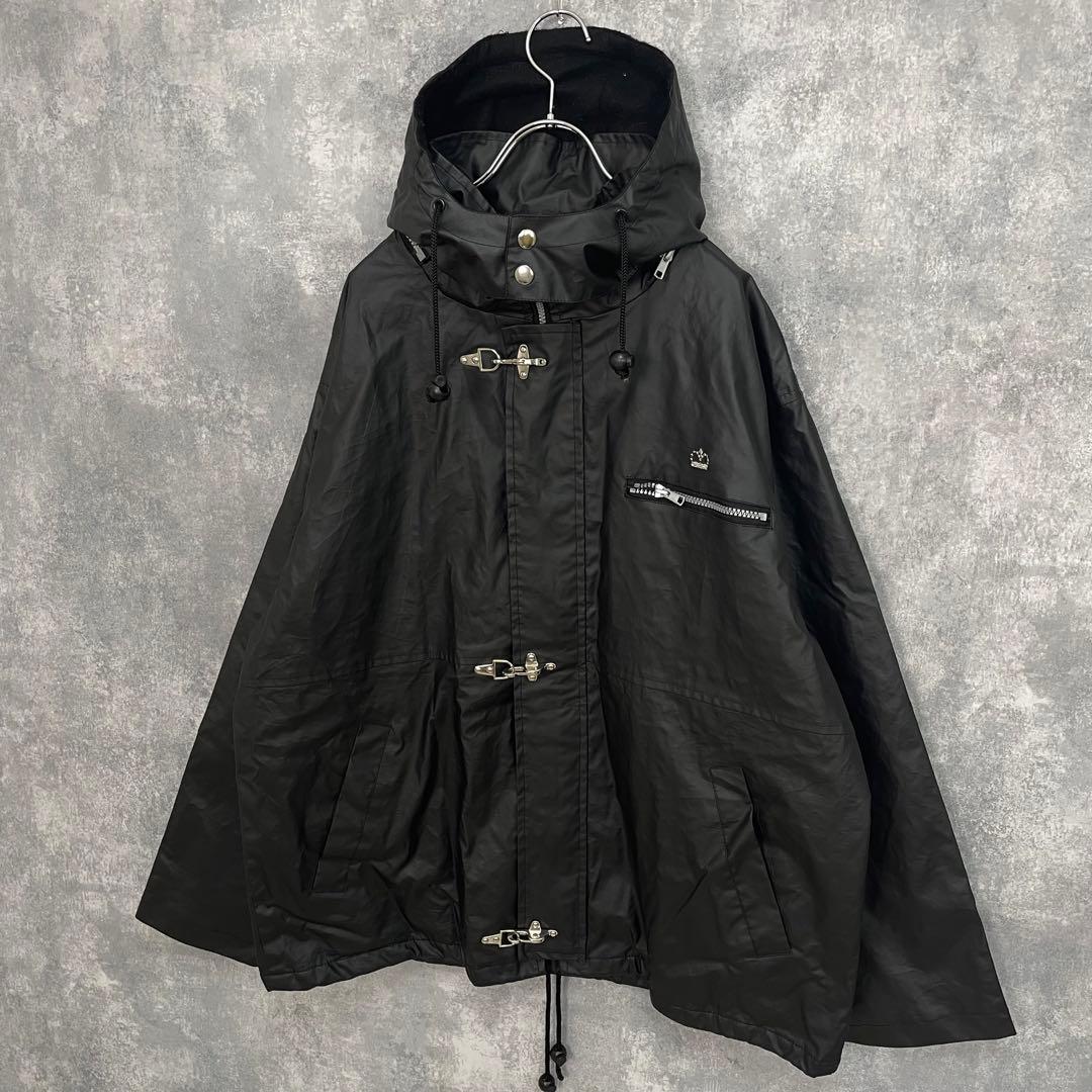 希少EURO古着　VINTAGE PVC素材　ファイヤーマンジャケット　消防服 PVC素材