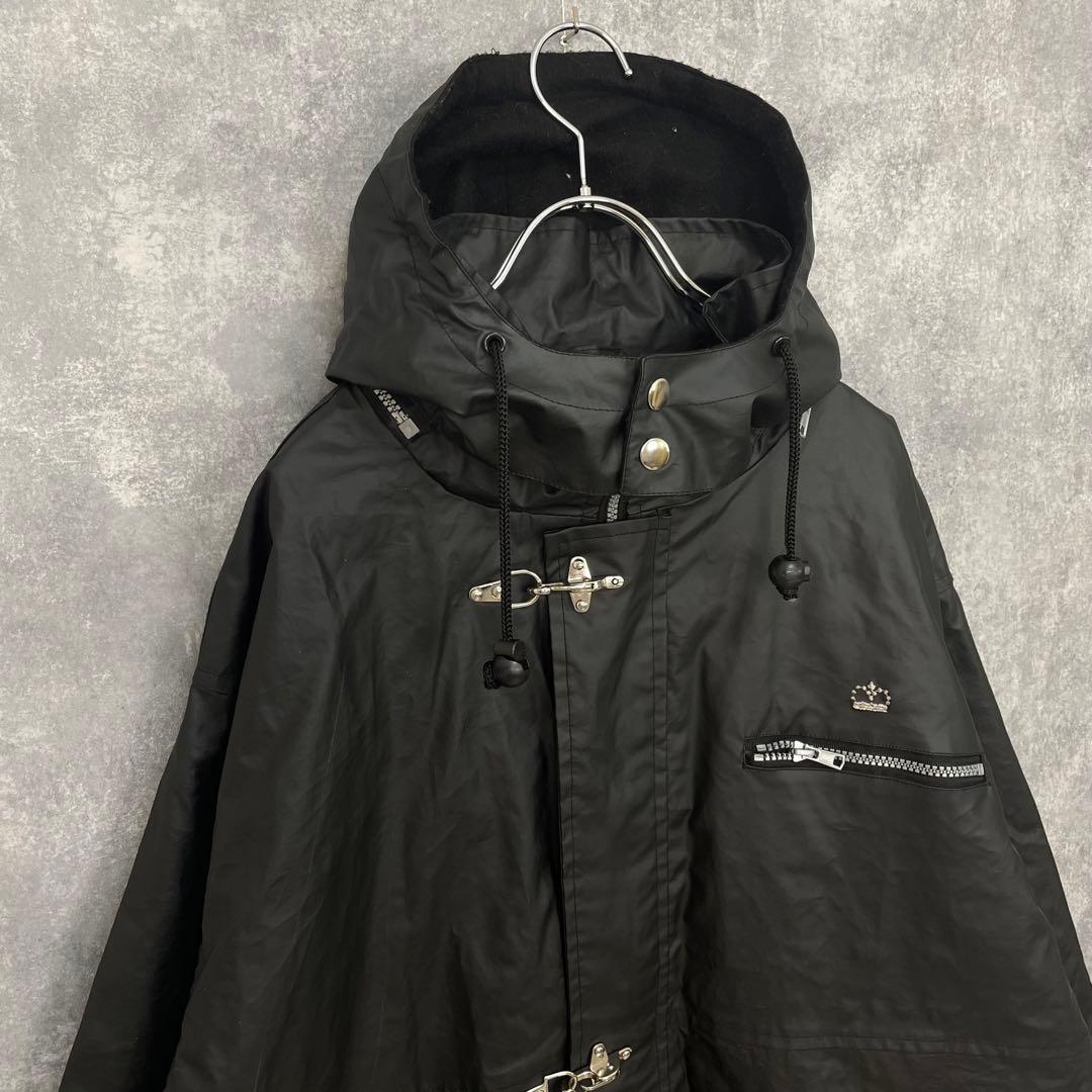 希少EURO古着　VINTAGE PVC素材　ファイヤーマンジャケット　消防服 PVC素材