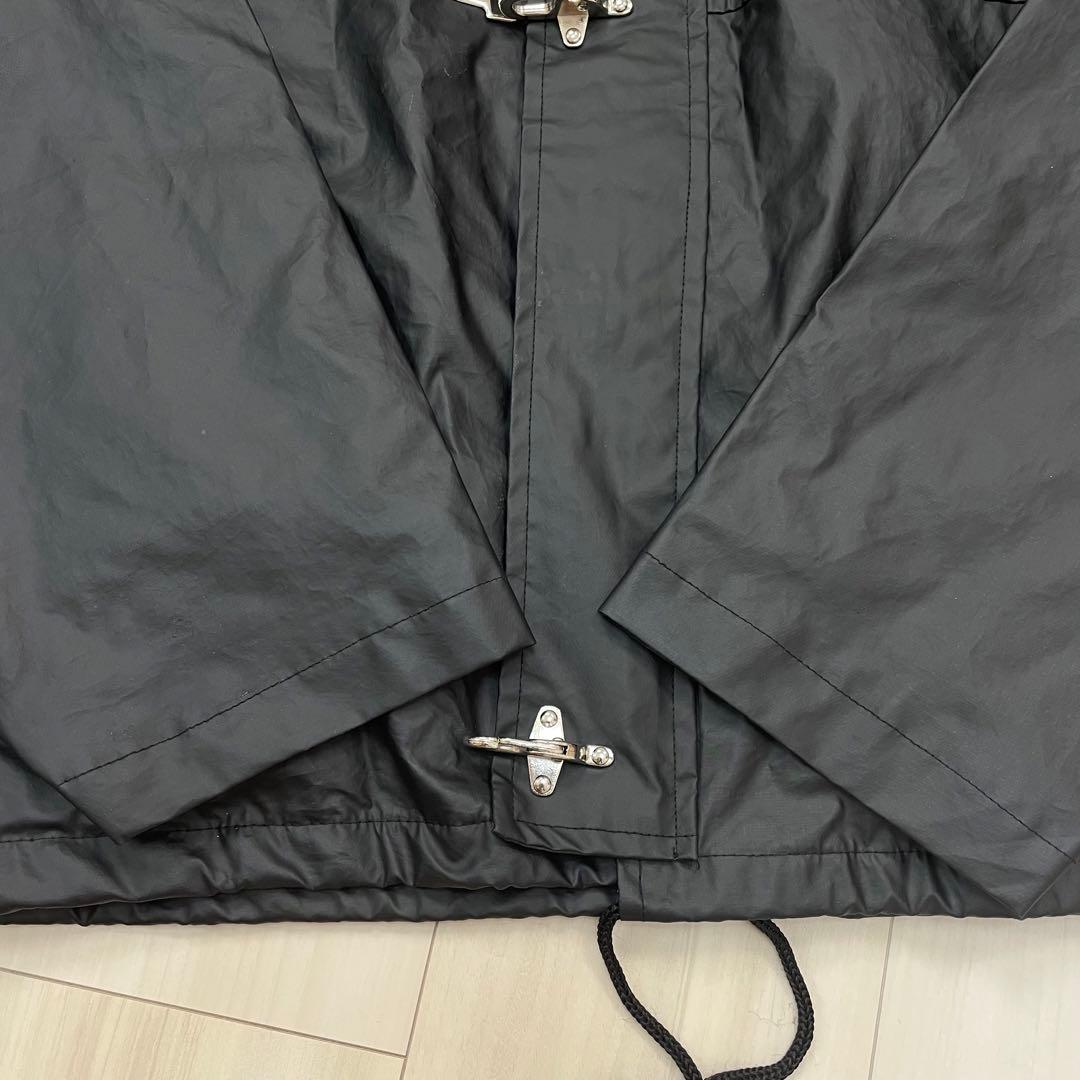 希少EURO古着　VINTAGE PVC素材　ファイヤーマンジャケット　消防服 PVC素材