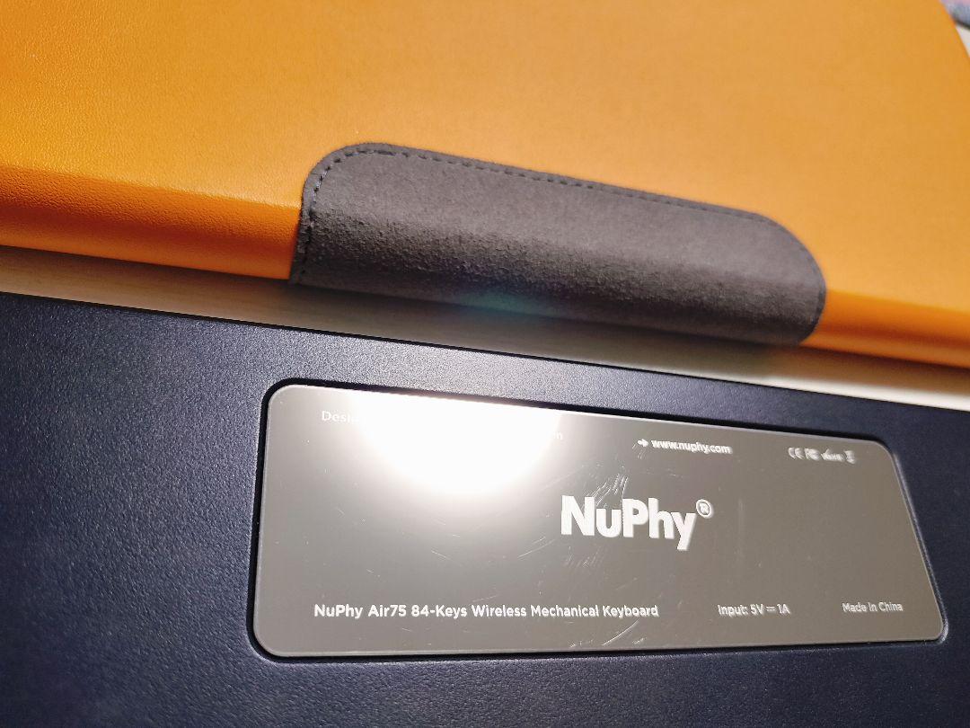 【値下げ交渉可】NuPhy Air75 V1 茶軸