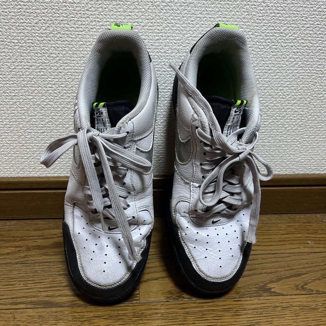 Nike シューズ 27.5cmホワイト/ブラック/グリーン
