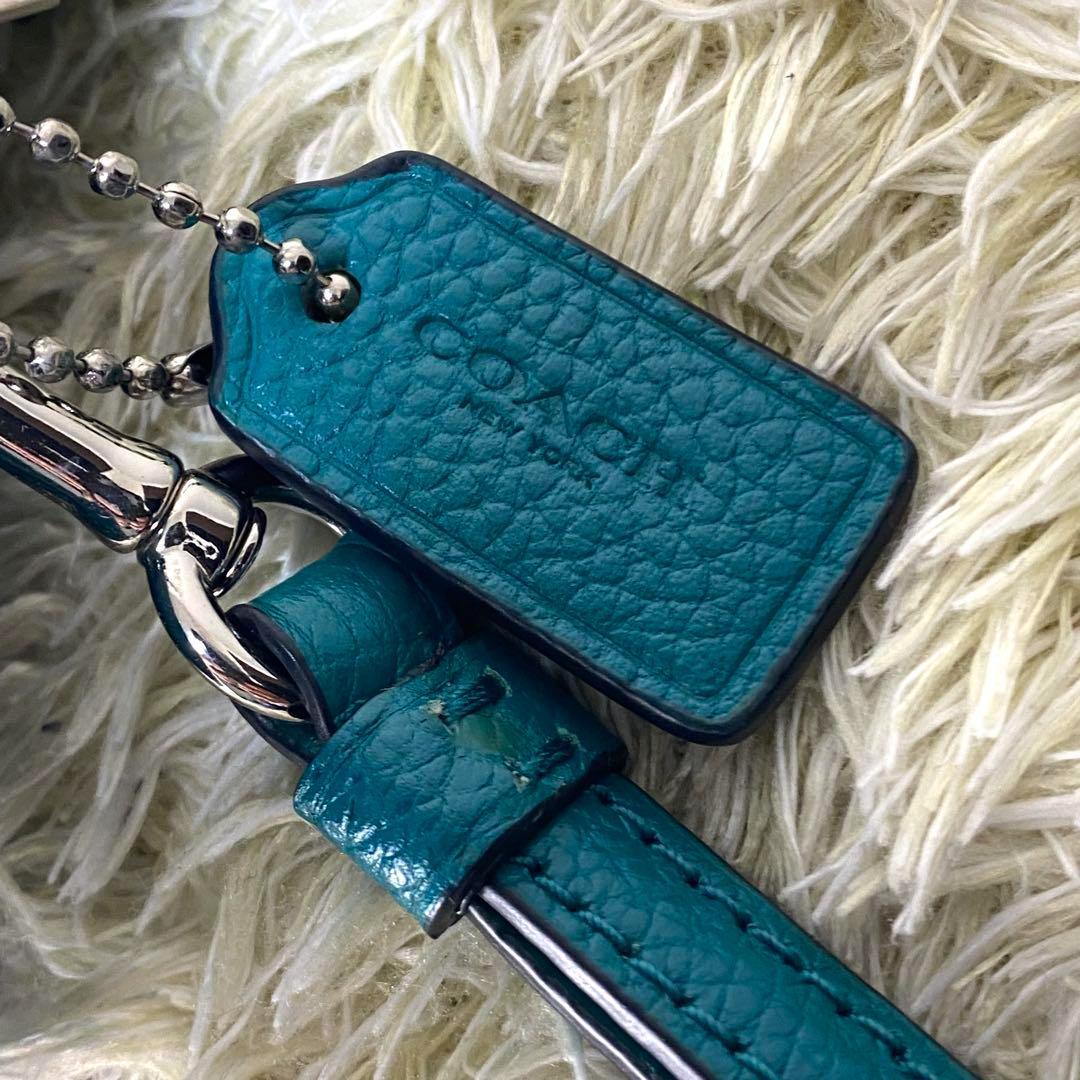 美品✨ コーチ COACH ショルダーバッグ ダブルファスナー 希少