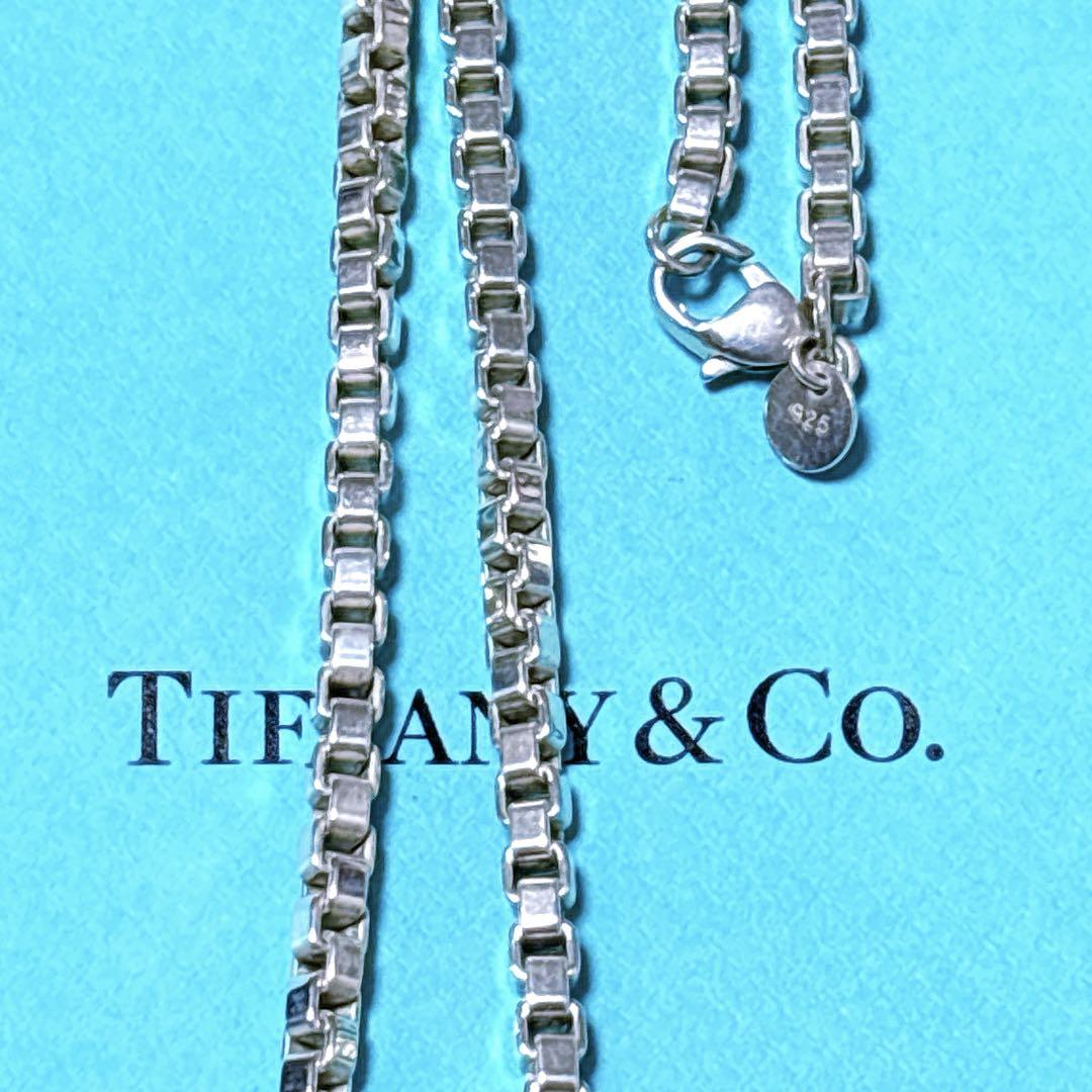 美品】46cmTiffany ティファニー ベネチアン ネックレス SV925