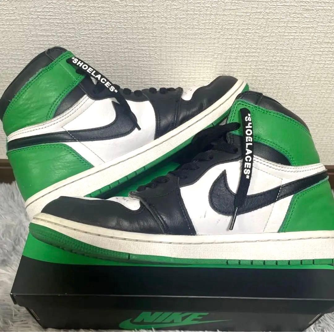 NIKE エアジョーダン1 ラッキーグリーン NIKE エアジョーダン1 ラッキーグリーン