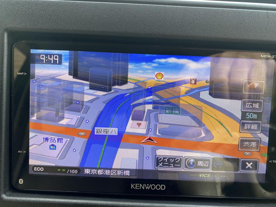 KENWOOD MDV-Z701Wナビゲーションシステム