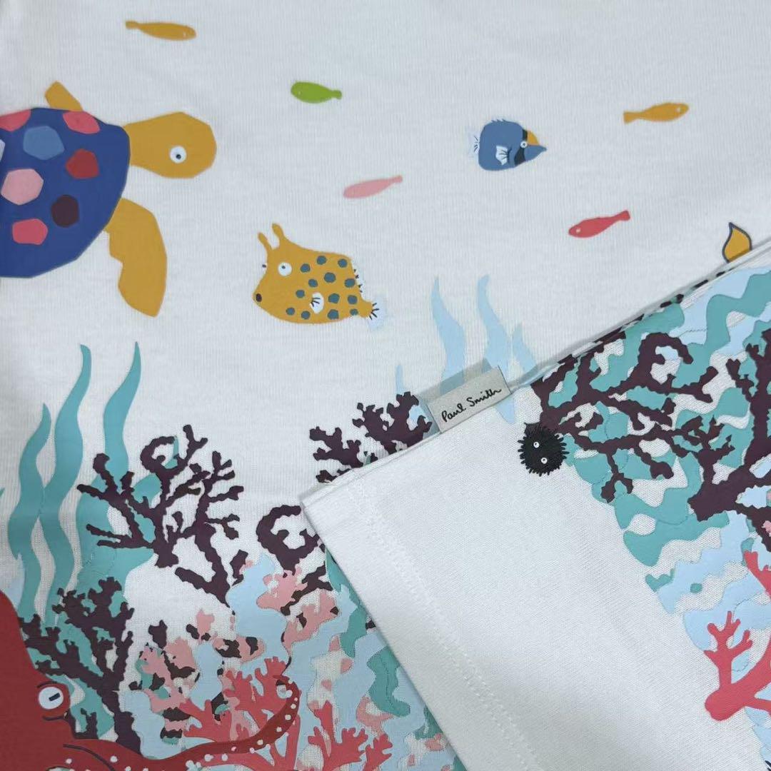 Paul Smith 海洋生物プリント Tシャツ 110cm 新品