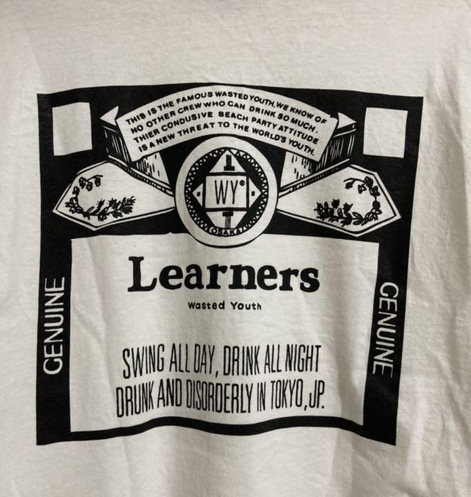 高い品質 Wasted Youth x Learners Tシャツ Verdy Nigo pXkdS-m72762312089 お買い得