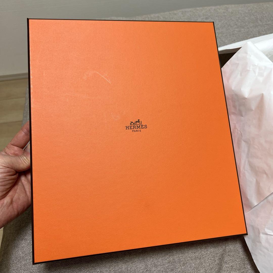 【専用】エルメス バーキン25 BOX 箱 付属品あり！オレンジ ボックス