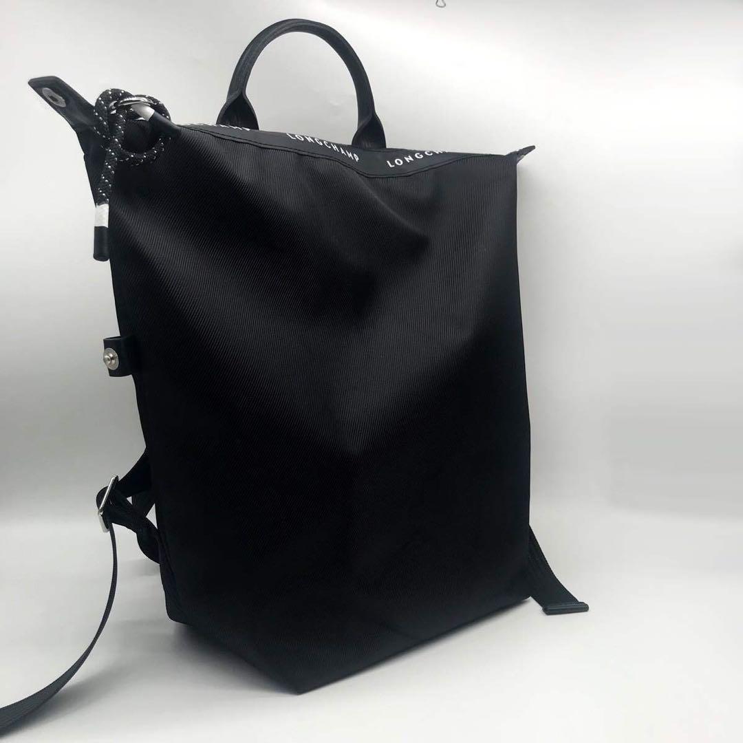 新品　ロンシャン　エナジー　ルプリアージュ　バックパック　ブラック