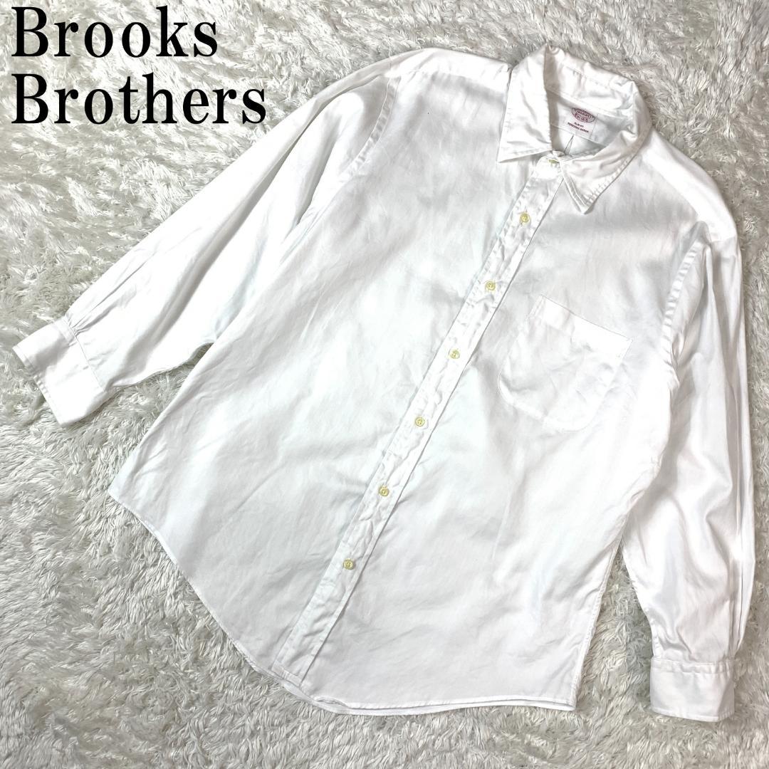 Brooks Brothers ブルックスブラザーズ 長袖シャツ 白 B7694